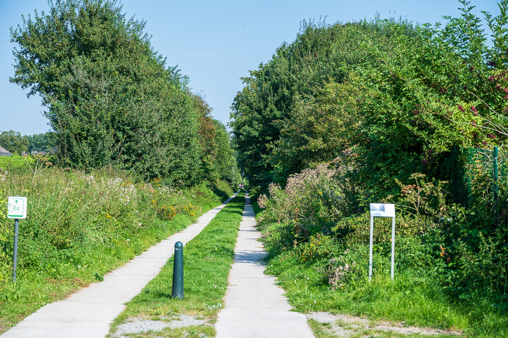 oude spoorwegbedding